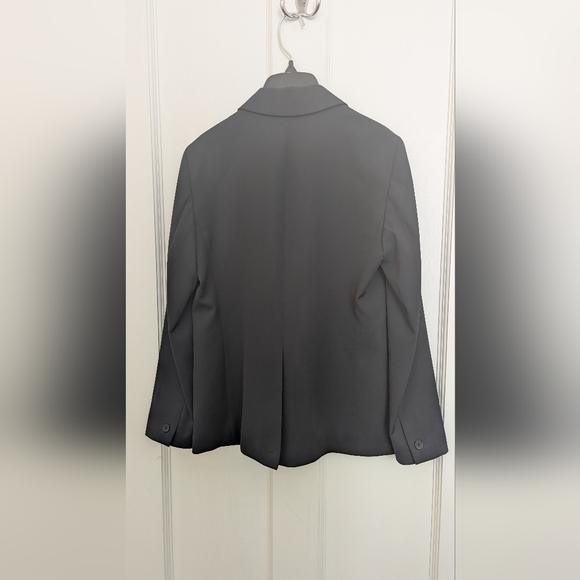 Vintage Everlane Dark Navy Wool Blazer 4 - Picture 9 of 9